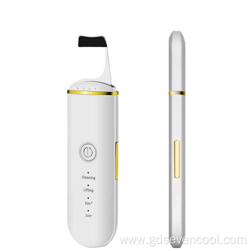 Portable Private Logo Facial Ultrasonic Skin Scrubber